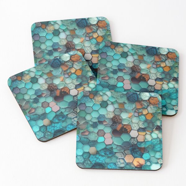 Item preview, Hexagonal Layers  designed and sold by artfullyprompt.