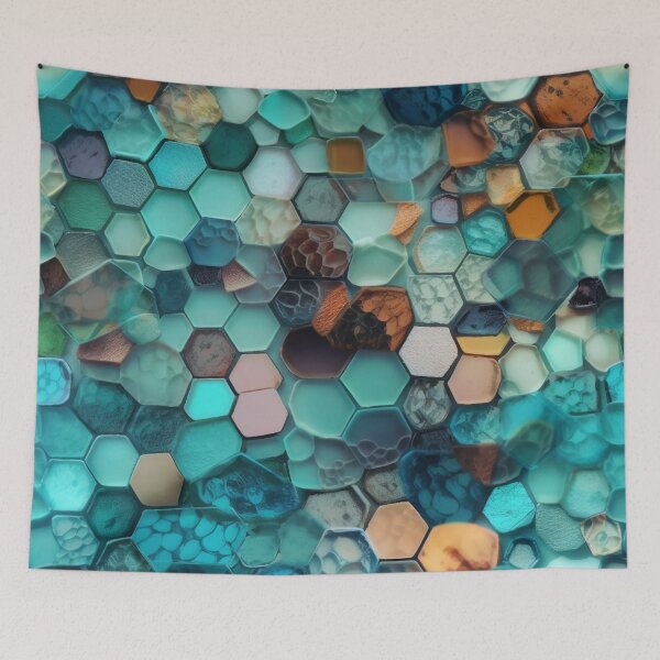 Item preview, Hexagonal Layers  designed and sold by artfullyprompt.