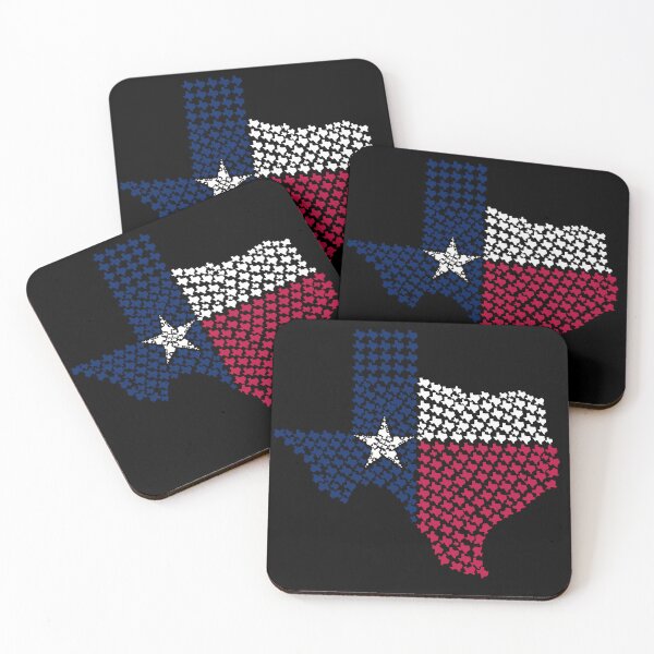 Item preview, Texas Shape made of Texas Shapes Texas Flag Design designed and sold by birdiesartshop.