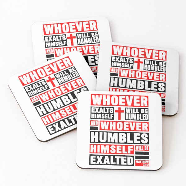 Item preview, Matthew 23:12 Whoever Humbles Himself Will Be Exalted designed and sold by plushism.