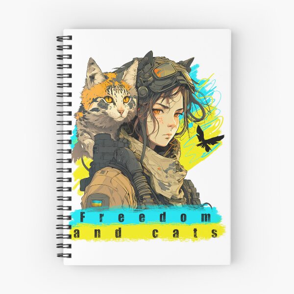 Item preview, Freedom and cats designed and sold by nemfisart.