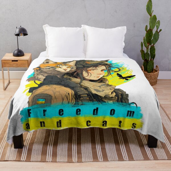 Item preview, Freedom and cats designed and sold by nemfisart.