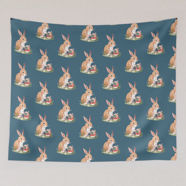 Item preview, family easter bunnie designed and sold by Quiki.