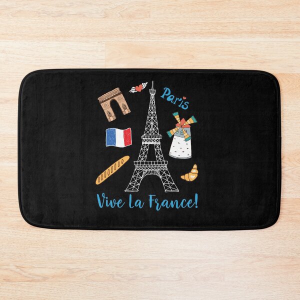 Item preview, Paris Souvenir Eiffel Tower France Vive La France designed and sold by Lenny Stahl.