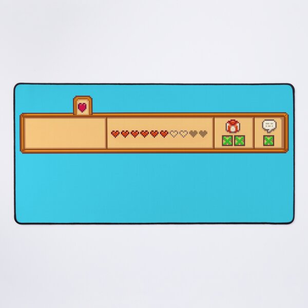 Item preview, Stardew Valley Relationship Bar 6 friend 2 present 1 talk designed and sold by aiya-pixels.