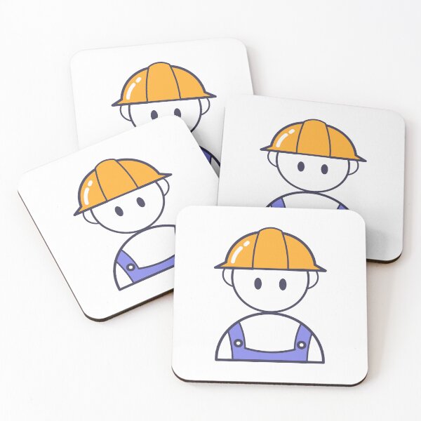 Item preview, Builder in an orange helmet designed and sold by gllemm.