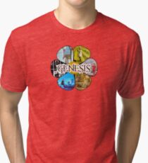 Camiseta de tejido mixto Génesis Peter Gabriel años