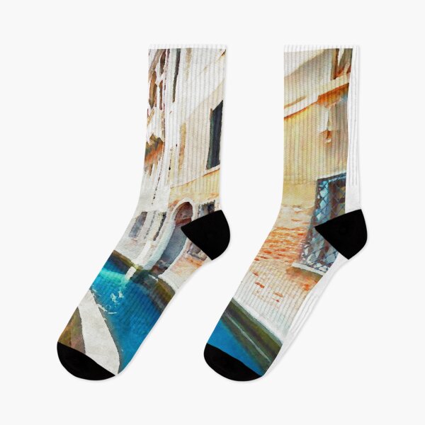 Item preview, Venice (Italy) in watercolor designed and sold by thelazypigeon.