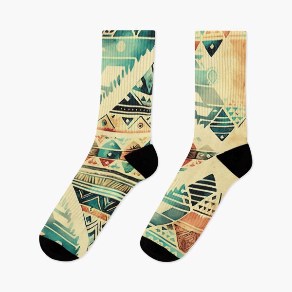 Item preview, A Diamond Aztec Bohemian SouthWest Design - Boho Chic Patterns designed and sold by GVRDesign.