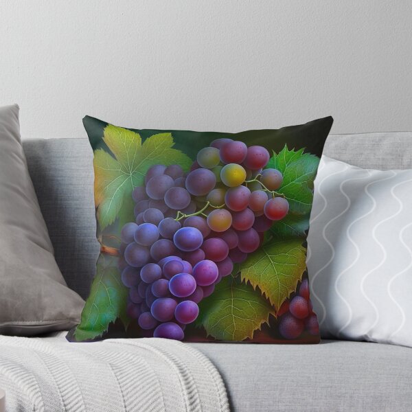 Item preview, grapes art designed and sold by shokA Design.