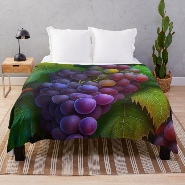 Item preview, grapes art designed and sold by shokA Design.