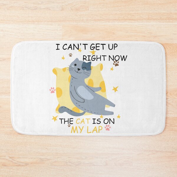 Item preview, I cant get up right now the cat is on my lap designed and sold by saidox.