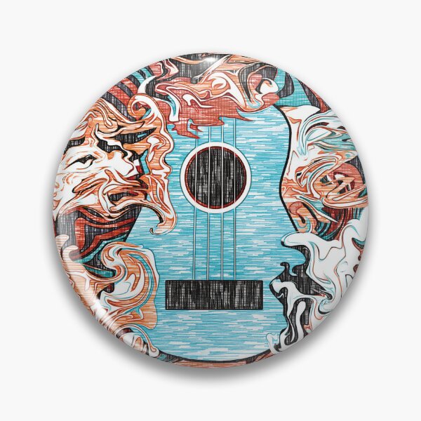 Item preview, Ukulele Flames designed and sold by piesdesignart.