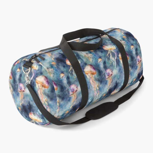 Item preview, Colorful Jellyfish in a Sea of Blue designed and sold by Richard-Y.