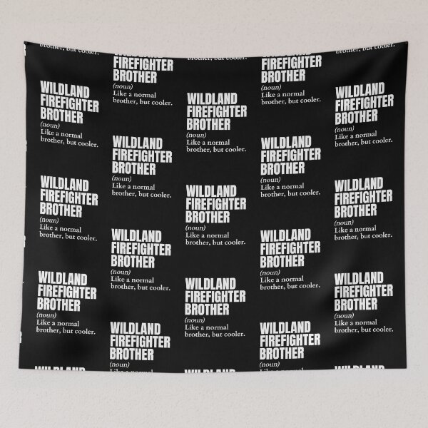 Item preview, Funny Wildland Firefighter Brother Definition designed and sold by EndlessFreedom.