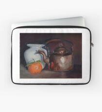 Still life with a copper kettle Laptop Sleeve