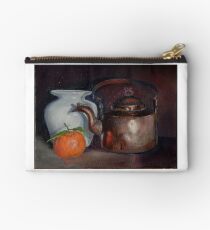 Still life with a copper kettle Studio Pouch