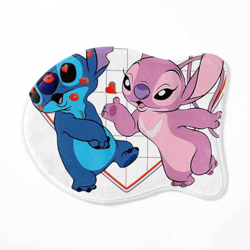 Disney Lilo and Stitch Angel Heart Kisses2 Poster by Leesed Judy - Pixels