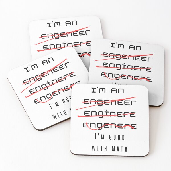 Item preview, I'm an Engeneer Enginere Engenere I'm good with math designed and sold by PatiDesigner.