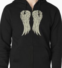 Daryl's Wings Zipped Hoodie