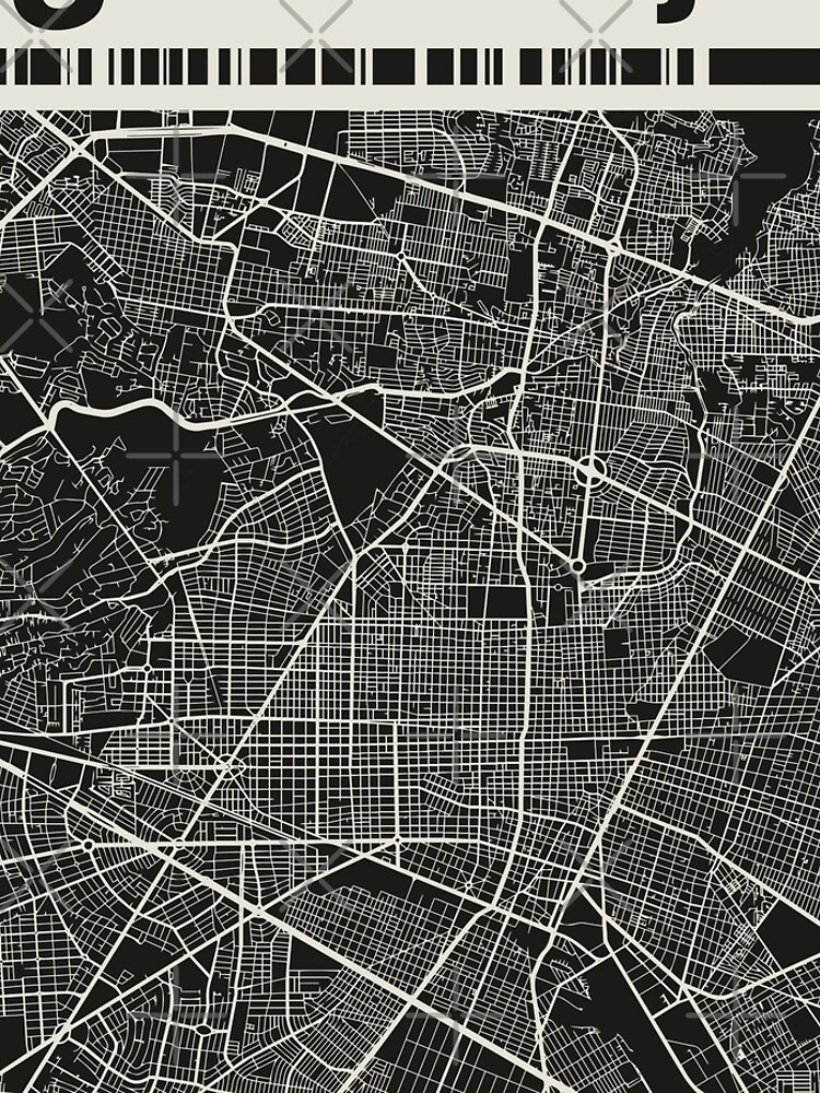 Disover Guadalajara Dark Map Leggings