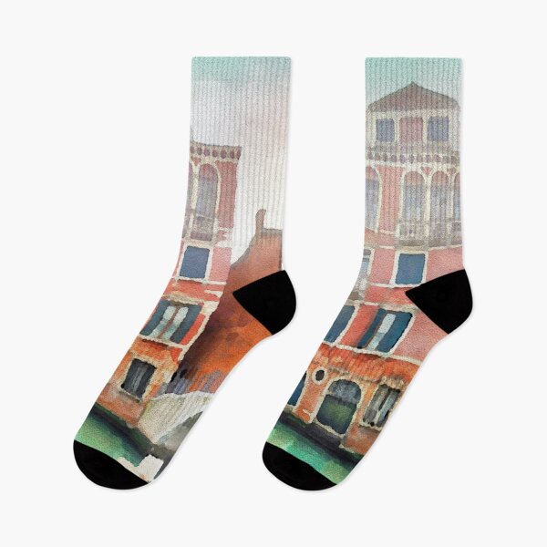 Item preview, Venice (Italy) in watercolor designed and sold by thelazypigeon.