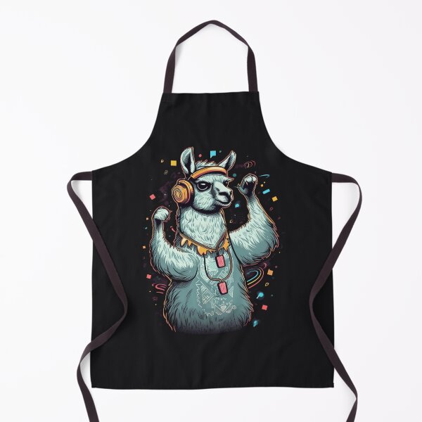 Item preview, dancing llama designed and sold by WildPortrait.