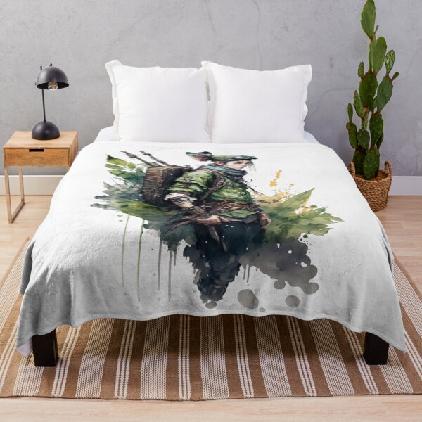 Item preview, Cool Watercolor Art-Post Apocalyptic Adventurer  designed and sold by letsgetinspired.