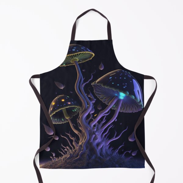 Artikelvorschau, Leuchtender Pilz Nr. 63 Teil der Kollektion „Leuchtender Pilz“ entworfen und verkauft von Psychedelic Psychos.