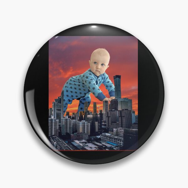 Item preview, Baby Leaning On Building designed and sold by CannyGoods.