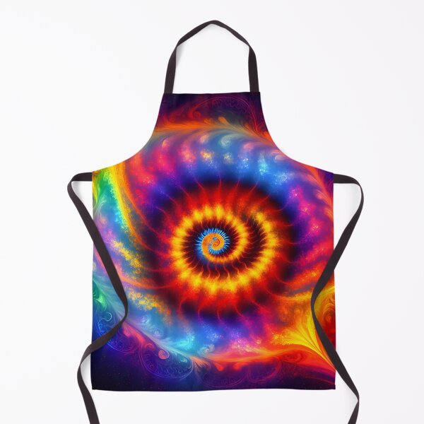 Item preview, Spiral Fire Red Blue Green Purple Yellow - Spirals designed and sold by internlvisions.