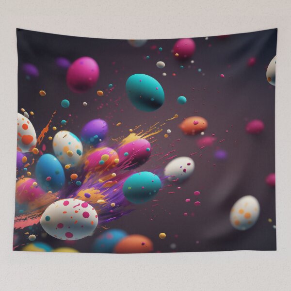 Item preview, Splash easter eggs designed and sold by oliviasunrise.