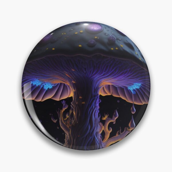 Item preview, Glowing Mushroom #65 Part of the Glowing Mushroom Collection designed and sold by Psychedelic Psychos.