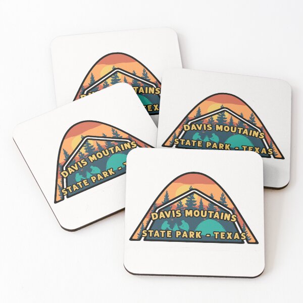 Item preview, Davis Mountains State Park Texas Tent Logo designed and sold by VanyaKar.
