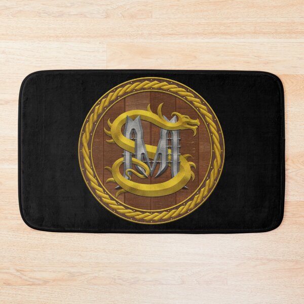 Item preview, M S Dragon Sigil Round Shield Gold and Silver 4 designed and sold by Swabcraft.