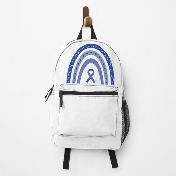Item preview, Angelman Syndrome Blue Rainbow Ribbon Awareness designed and sold by Theartfull.