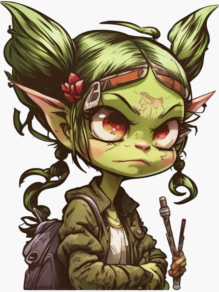 rude goblin girl