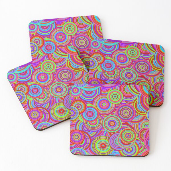 Item preview, Groovy Circles designed and sold by TotallyRetroArt.
