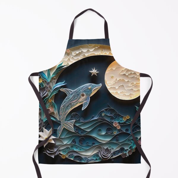 Item preview, Paper Moonlight Dolphin designed and sold by Matt's Artificial Nature.