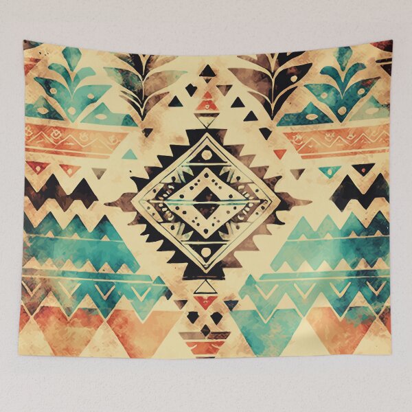Item preview, An Aztec Bohemian SouthWest Design with Bold Center - Boho Chic Patterns designed and sold by GVRDesign.