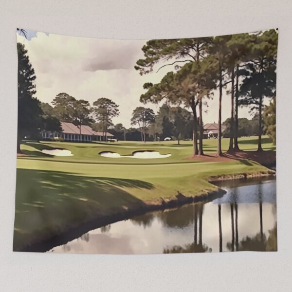 Item preview, Players at TPC Sawgrass: A Golf Poster Showcasing the Best in the Game designed and sold by VC-prints.