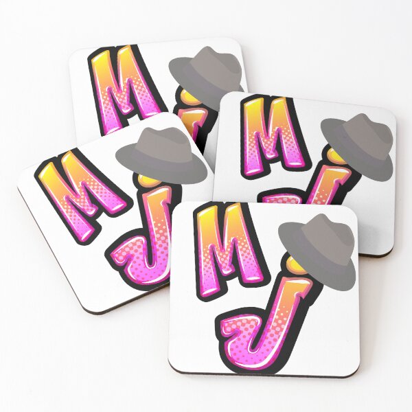 Item preview, m and j letter t-shirt  designed and sold by KARTICK DUTTA.
