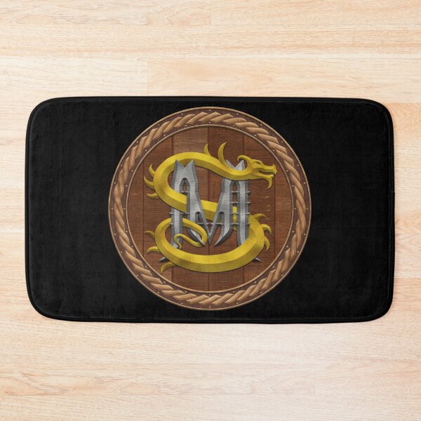 Item preview, M S Dragon Sigil Round Shield Gold and Silver 8 designed and sold by Swabcraft.