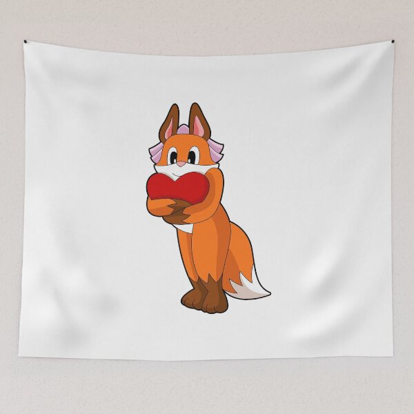 Aperçu de l'œuvre Fox Bride Heart Wedding créée et vendue par Snabdesign84.