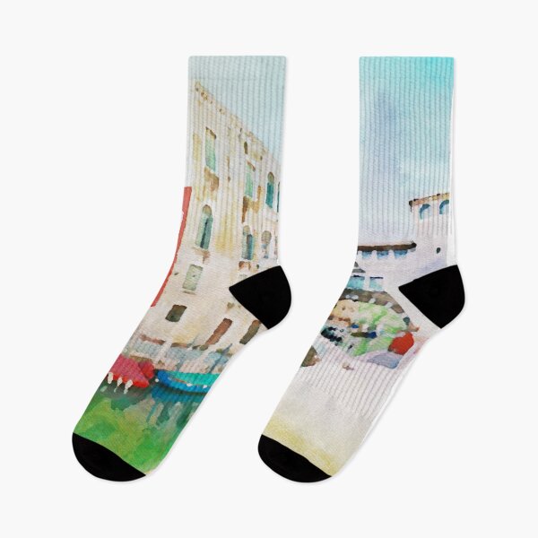 Item preview, Venice (Italy) in watercolor designed and sold by thelazypigeon.