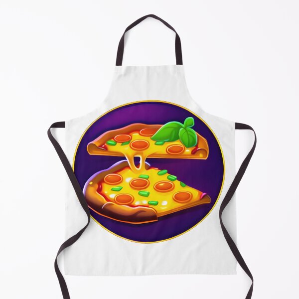 Item preview, Pizza with basil, cheese and pepperoni designed and sold by digitalcoach.