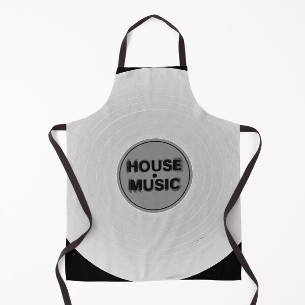 Item preview, House Music vinyl record - White and Black version designed and sold by PeterADesign.