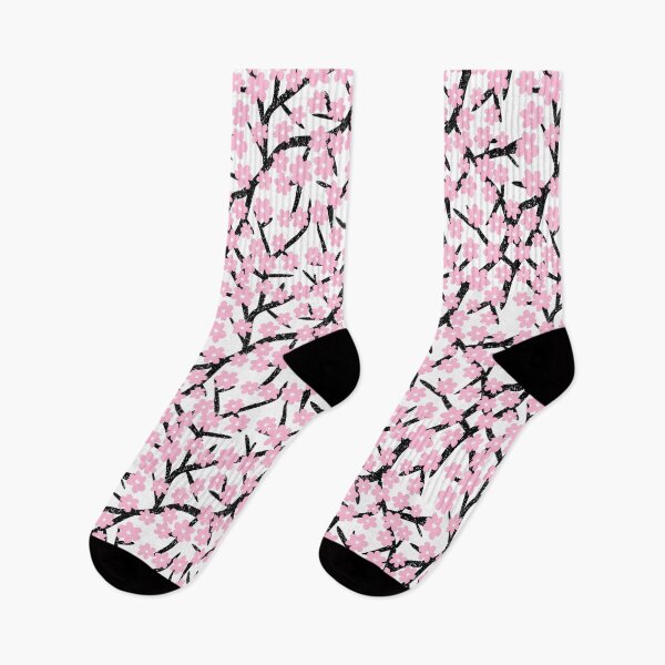 Item preview, Cherry Blossoms Spring Floral Pattern White designed and sold by Julie Erin Designs.