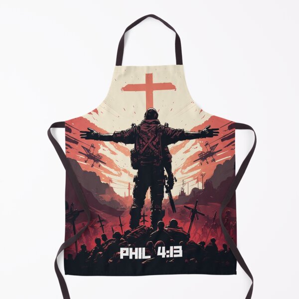Item preview, Get Cyber Strong with our Philippians 4:13 Cyberpunk Design designed and sold by christiantkd.