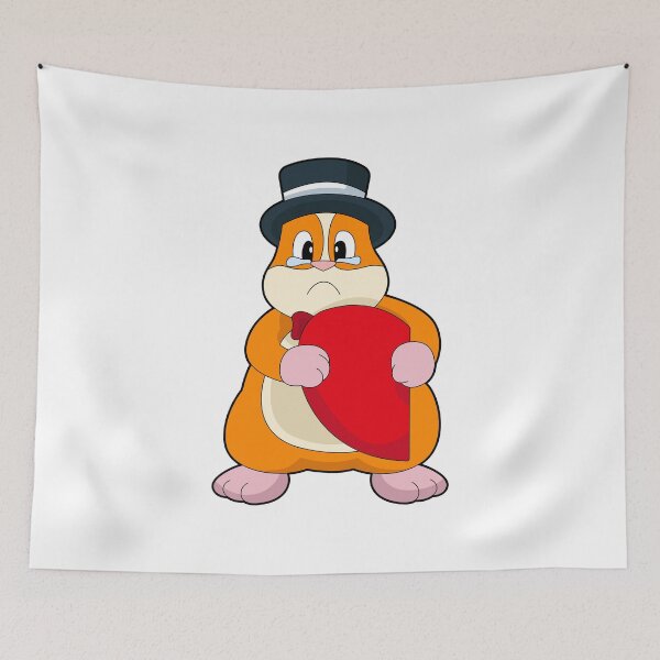 Item preview, Hamster Groom Heart Wedding designed and sold by Snabdesign84.